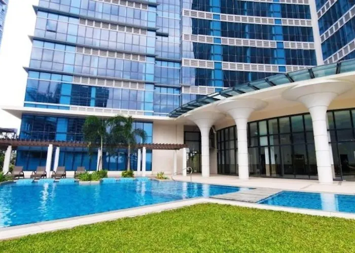 Apartamento Luxestaysmnl Coastal Chic Netflx 380mbps Pool Bgc Manila